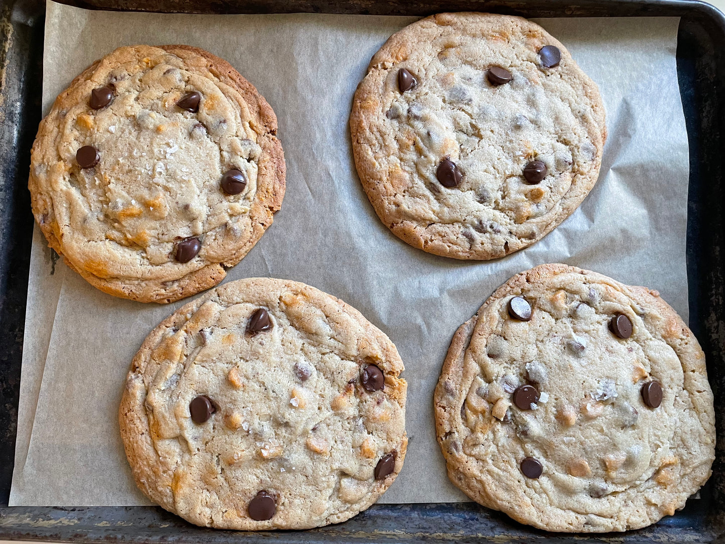 Butterscotch chocolate chip walnut